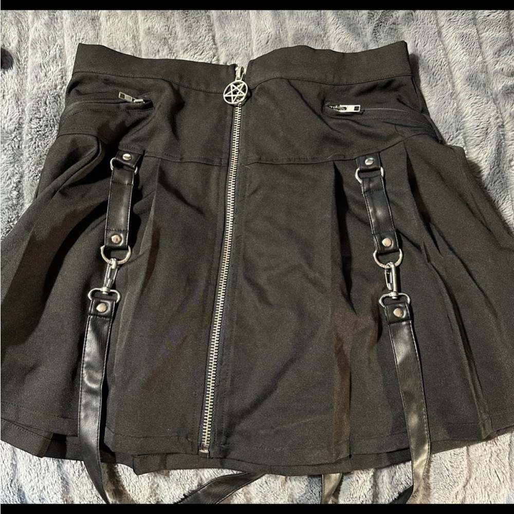XL Killstar Blair B*tch mini skirt